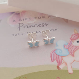 butterfly earrings for children