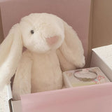 Children's baby bangle with soft toy