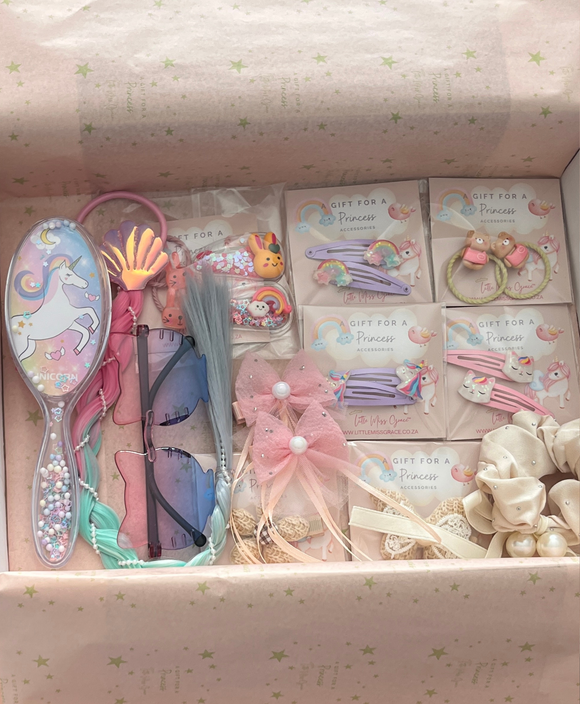 Hair Accessories Surprize Box Gift, 10 x Surprize Assorted Hair Acessories