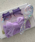 SB48 - Fun Gift Shipping Box with Assorted Unicorn Brush, Glasses and Head Band