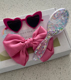 SB48 - Fun Gift Shipping Box with Assorted Unicorn Brush, Glasses and Head Band