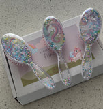 SB48 - Fun Gift Shipping Box with Assorted Unicorn Brush, Glasses and Head Band