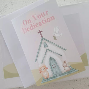 Baby Dedication Card