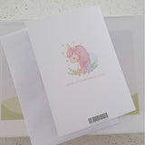 C3 - Baby Dedication Card and Envelope (May only be purchased with baby bangles, jewelry or accessories from our store)