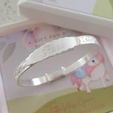 Personalized baby bangle