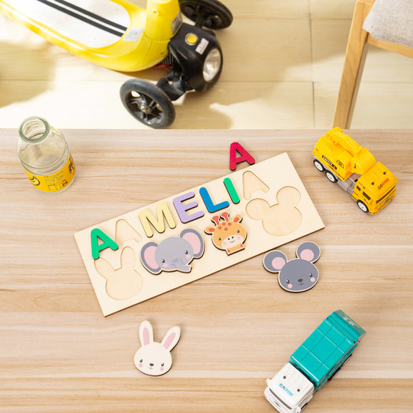 Personalized puzzle for toddlers